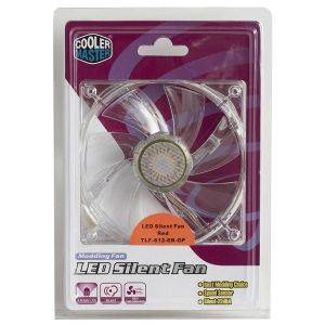 COOLERMASTER TLF-S12-ER 120MM SILENT LED RED FAN