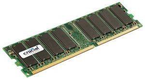 CRUCIAL CT12864Z40B 1GB PC3200 DDR1 400MHZ CRUCIAL CT12864Z40B 1GB PC3200 DDR1 400MHZ