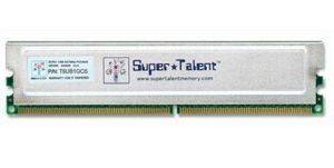 SUPERTALENT T6UB1GC5 SUPER RIGID 1GB DDR2 PC5300 667MHZ