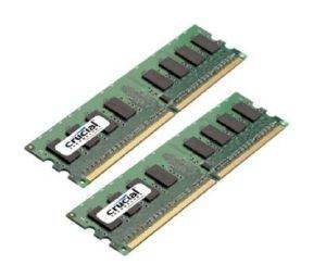 CRUCIAL CT2KIT12864AA667 2GB DUAL (2X1GB) PC5300 DDR2 667MHZ CRUCIAL CT2KIT12864AA667 2GB DUAL (2X1GB) PC5300 DDR2 667MHZ