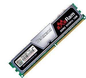 TRANSCEND AXE RAM DDR2 2GB (2X1GB) PC6400 800MHZ DUAL CHANNEL KIT