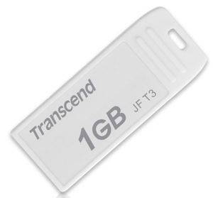 TRANSCEND JETFLASH T3 1GB WHITE