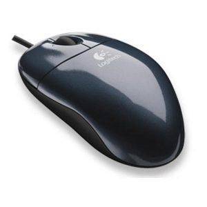 LOGITECH PILOT OPTICAL MOUSE BLACK