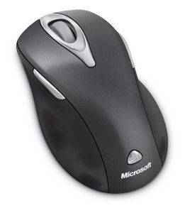 MICROSOFT WIRELESS OPTICAL MOUSE 5000 METALLIC GREY