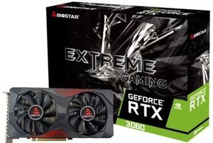 VGA BIOSTAR GEFORCE RTX 3060 12GB GDDR6 PCI-E 4.0 RETAIL VGA BIOSTAR GEFORCE RTX 3060 12GB GDDR6 PCI-E 4.0 RETAIL