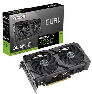 VGA ASUS NVIDIA GEFORCE RTX 4060 DUAL-O8G-EVO 3XDP/1XHDMI 8GB RETAIL