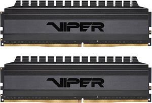 RAM PATRIOT PVB48G300C6K VIPER 4 BLACKOUT SERIES 8GB (2X4GB) DDR4 3000MHZ DUAL KIT RAM PATRIOT PVB48G300C6K VIPER 4 BLACKOUT SERIES 8GB (2X4GB) DDR4 3000MHZ DUAL KIT
