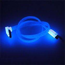 AKASA SATA2-60-BLUV DAY GLOW BLUE UV SERIAL ATA HDD CABLE 60CM AKASA SATA2-60-BLUV DAY GLOW BLUE UV SERIAL ATA HDD CABLE 60CM