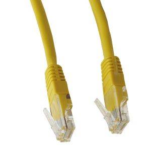 EQUIP 805462 UTP PATCHCABLE CAT 5E YELLOW 3M