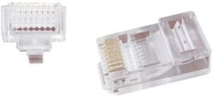 CABLEXPERT UNIVERSAL PASS-THROUGH MODULAR UTP PLUG 8P8C 50 PCS PER BAG CABLEXPERT UNIVERSAL PASS-THROUGH MODULAR UTP PLUG 8P8C 50 PCS PER BAG