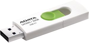 ADATA AUV320-32G-RWHGN UV320 32GB USB 3.2 FLASH DRIVE WHITE/GREEN