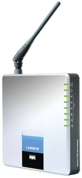 LINKSYS WAG200G-E1 WIRELESS-G ADSL HOME GATEWAY (ADSL OVER ISDN)