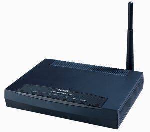 ZYXEL PRESTIGE 660HW 802.11G ADSL 2+ OVER ISDN 4-PORT GATEWAY
