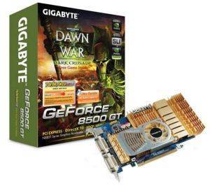 GIGABYTE GEFORCE 8500GT 512MB PCI-E RETAIL