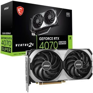 VGA MSI NVIDIA GEFORCE RTX4070 SUPER 12G VENTUS 2X OC 3XDP/HDMI RETAIL
