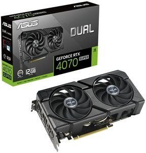 VGA ASUS NVIDIA GEFORCE RTX4070 SUPER-DUAL-12G-EVO 3XDP/2XHDMI 12GB RETAIL