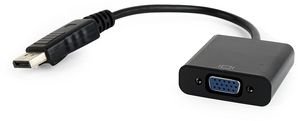 CABLEXPERT AB-DPM-VGAF-02 DISPLAYPORT TO VGA ADAPTER CABLE BLISTER BLACK CABLEXPERT AB-DPM-VGAF-02 DISPLAYPORT TO VGA ADAPTER CABLE BLISTER BLACK