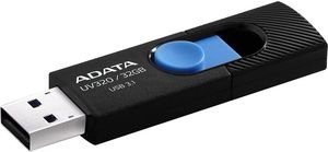 ADATA AUV320-32G-RBKBL UV320 32GB USB 3.2 FLASH DRIVE BLACK/BLUE