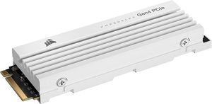 SSD CORSAIR CSSD-F2000GBMP600PLPW MP600 PRO LPX 2TB M.2 NVME PCIE GEN4 X4 WHITE PS5 COMPATIBLE
