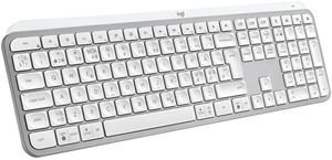  LOGITECH 920-011588 MX KEYS S WIRELESS ILLUMINATED US INTERNATIONAL PALE GREY