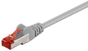GOOBAY 93371  PATCH CAT.6 S/FTP (PIMF) GREY 0.25M