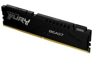 RAM KINGSTON FURY BEAST BLACK 32GB DDR5 6000MT/S CL30 XMP KF560C30BB-32