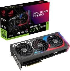 VGA ASUS NVIDIA GEFORCE ROG-STRIX-RTX4070TI SUPER GAMING 16GB OC GDDRX6 256  RETAIL