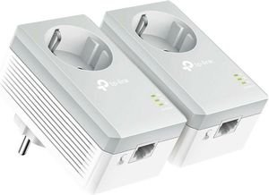 TP-LINK TL-PA4010PKIT AV600 POWERLINE ADAPTER WITH AC PASS THROUGH STARTER KIT