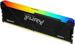 RAM KINGSTON KF436C17BB2A/8 FURY BEAST RGB 8GB DDR4 3600MT/S CL17