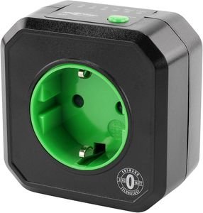ANSMANN AES1 ENERGY SAVING COUNTDOWN MAINS TIMER BLACK