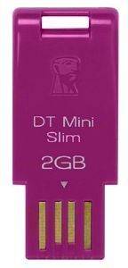 KINGSTON DTMSN/2GB DATA TRAVELLER MINI SLIM PINK