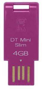 KINGSTON DTMSN/4GB DATA TRAVELLER MINI SLIM PINK KINGSTON DTMSN/4GB DATA TRAVELLER MINI SLIM PINK