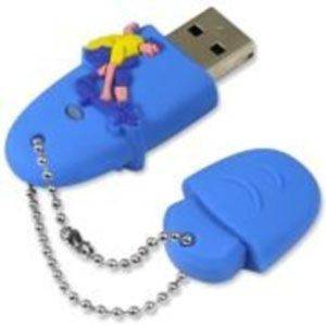 SUPERTALENT RB-MSK 4GB USB 2.0 RUBBER FLASH DRIVE