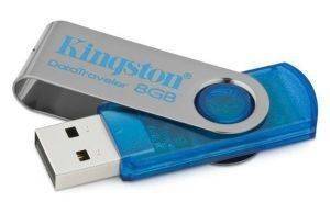 KINGSTON DT101C/8GB 8GB DATATRAVELER 101 CYAN