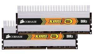CORSAIR XMS3 DHX DDR3 2GB (2X1GB) PC3-10600 (1333MHZ) DUAL CHANNEL KIT