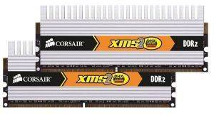 CORSAIR XMS2 DHX DDR2 4GB (2X2GB) PC2-6400 (800MHZ) CL4 DUAL CHANNEL KIT