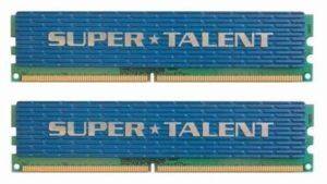 SUPERTALENT T800UX2GC4 2GB (2X1GB) DDR2 PC6400 800MHZ