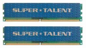 SUPERTALENT T800UX2GC5 2GB (2X1GB) DDR2 PC6400 800MHZ