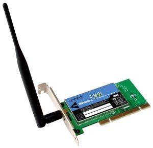 LINKSYS WMP54G WIRELESS PCI CARD 11G
