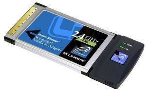 LINKSYS WPC54G WIRELESS-G NOTEBOOK ADAPTER LINKSYS WPC54G WIRELESS-G NOTEBOOK ADAPTER