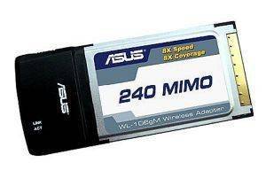 ASUS WL-106GM 240 MIMO WIRELESS PCMCIA CARD
