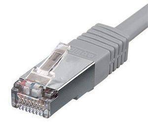 EQUIP 605517 PATCH CABLE C6/HF S/FTP GREY 0.5M