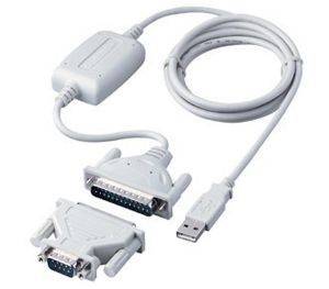 EQUIP:133315 USB TO SERIAL (DB 25/9 A)