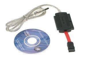 USB 2.0 TO SATA CABLE BLACK