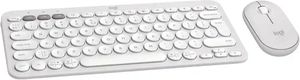 LOGITECH 920-012240 PEBBLE 2 COMBO WIRELESS BLUETOOTH KEYBOARD MOUSE WHITE