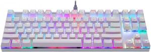 ΠΛΗΚΤΡΟΛΟΓΙΟ MOTOSPEED CK101 RGB MECHANICAL GAMING KEYBOARD WHITE RED SWITCH ΠΛΗΚΤΡΟΛΟΓΙΟ MOTOSPEED CK101 RGB MECHANICAL GAMING KEYBOARD WHITE RED SWITCH