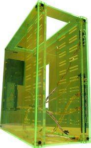 AC RYAN ACR-KX10922 FULLBAY ACRYLIC CASE UVGREEN