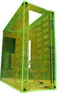 AC RYAN ACR-KX10922 FULLBAY ACRYLIC CASE UVGREEN