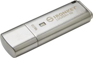 KINGSTON IKLP50/16GB IRONKEY LOCKER+ 50 16GB USB 3.2 ENCRYPTED FLASH DRIVE KINGSTON IKLP50/16GB IRONKEY LOCKER+ 50 16GB USB 3.2 ENCRYPTED FLASH DRIVE