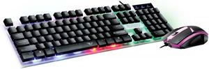 ALCATROZ RGB WATERPROOF GAMING KEYBOARD AND MOUSE X-CRAFT XC1000 XC1000